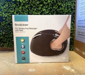 Brookstone FS1 Shaitsu foot massager with heat