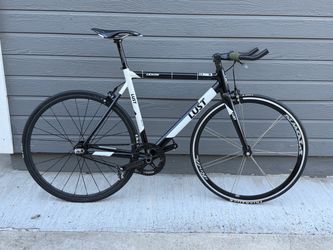 Custom LUST Lexon Fixed Gear / Single Speed Track Bike – 54cm
