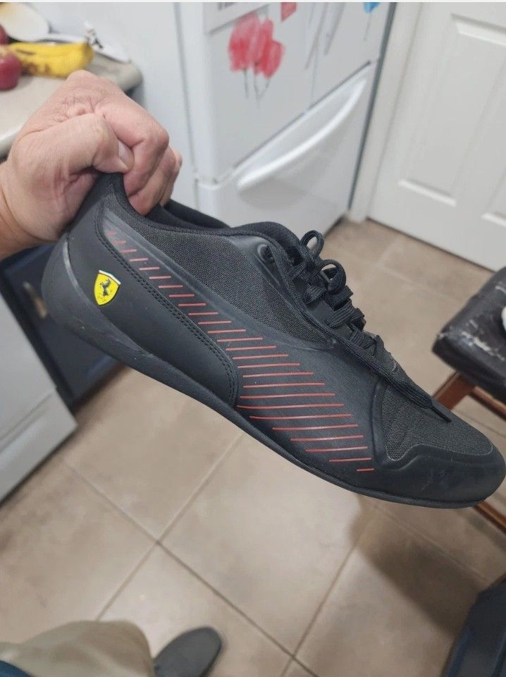 Puma, Scuderia Ferrari, Drift Cat, Size 12, Mens, Purse Shoes, Ferrari, 