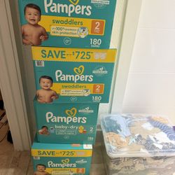 Pampers 40$ Each Box 