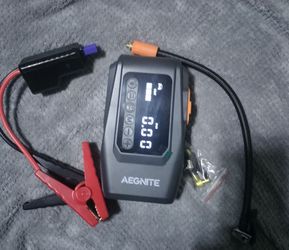 portable jump starter and air compressor