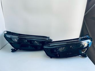 2023-2026 HONDA CR-V LEFT AND RIGHT SIDE HEADLIGHT FULL LED OEM BLACK