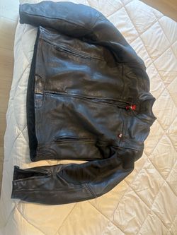 SEDICI Leather Motorcycle Jacket – Black – Men’s Riding Jacket