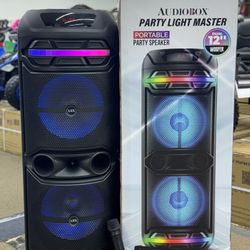 Dual 12" Woofer Portable Party Speaker 