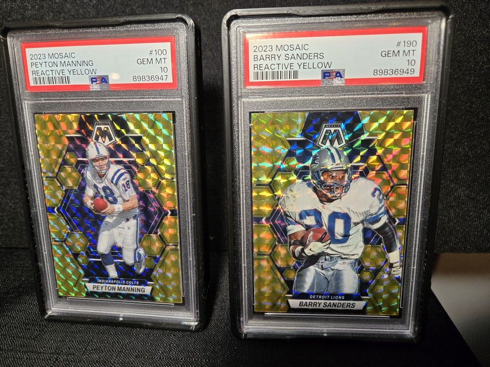 2023 Mosaic YELLOW REACTIVE MANNING AND SANDERS