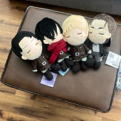 Attack On Titan Rare Plushies 