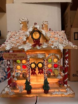 Lemax  light up Ginger Bread House