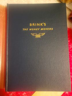 Vintage Brinks Armor Car Book