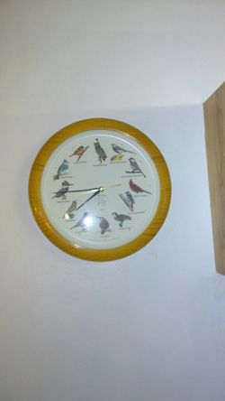 Original Audubon Society clock