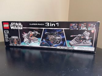 Lego Star Wars Disney 66515  Star Wars Bundle Pack, Super Pack 3 in 1 (Sets 75031, 75032, and 75033)