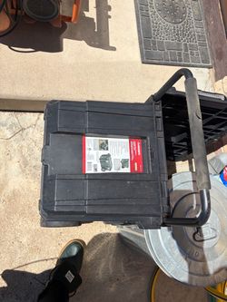 Husky 15 gallon connect jobsite cart