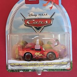 Disney Pixar Cars "LIGHTNING MCQUEEN AS EASTER BUGGY" 2026.   VHTF.