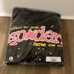 spider hoodies L 