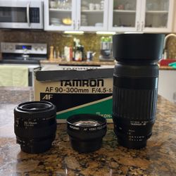 Bundle Of Camera Lens