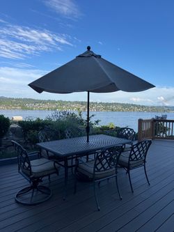 Outdoor Metal Patio Dinning Set