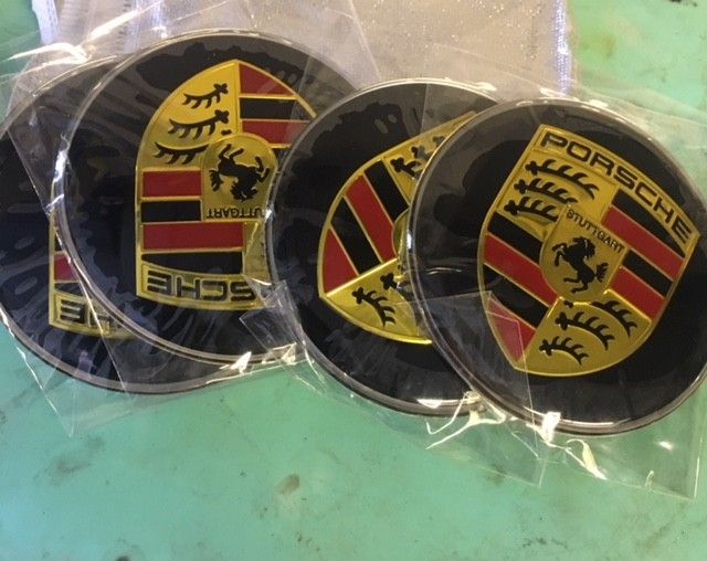 Porsche rim caps