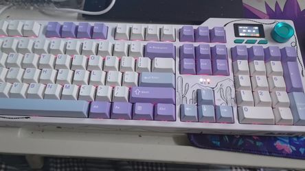 AJAZZ AK35i V4 三模无线机械键盘 | Tri-Mode Wireless Mechanical Keyboard | RGB | Hot Swap | Screen & Knob | Brand New 