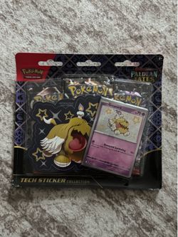 Pokemon: Paldea fates tech sticker collection