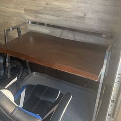 Desk With Stainless steel