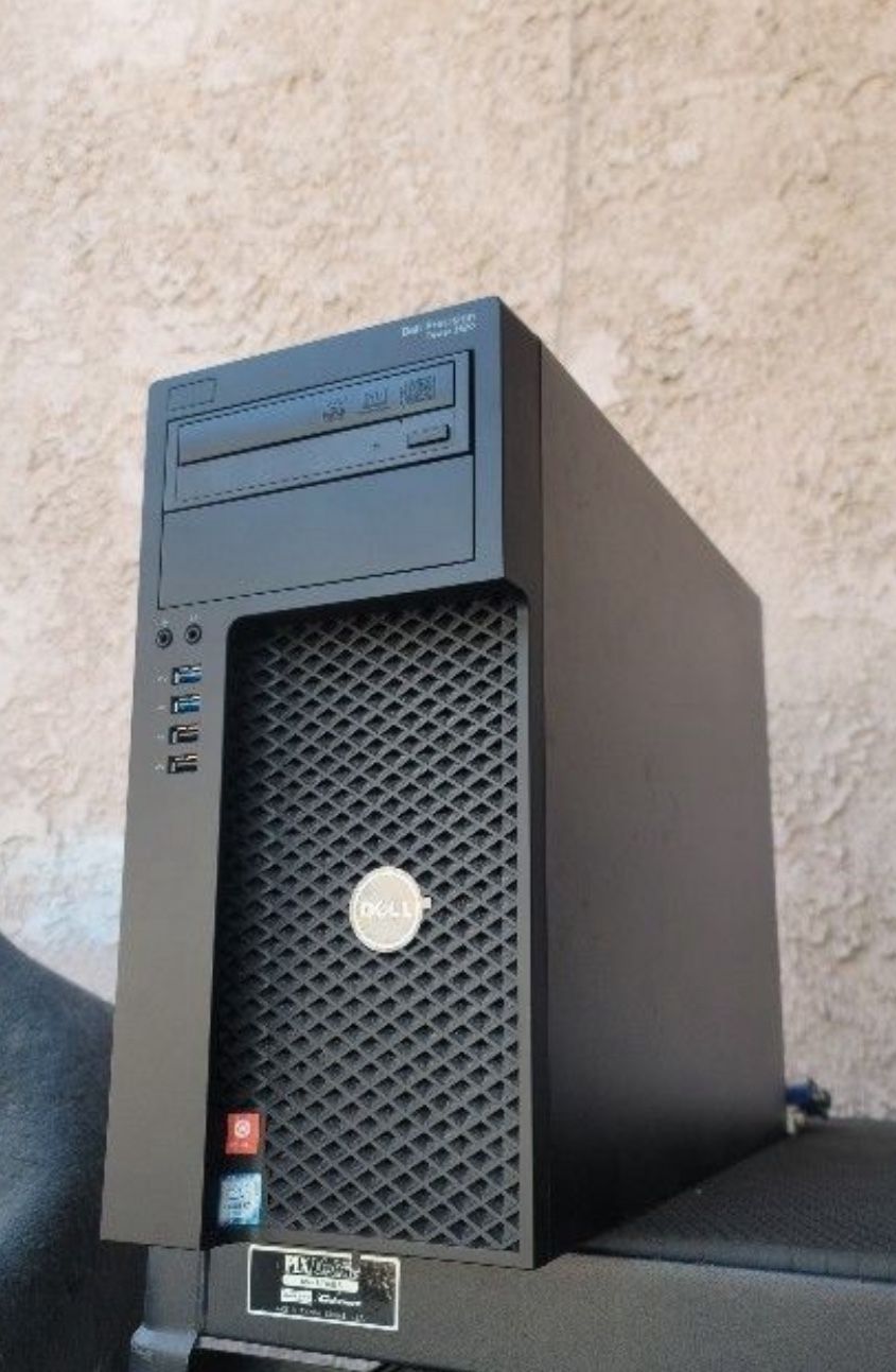  Intel Core i7 @ 3.40 Ghz CPU  Desktop+27”  Dell monitor