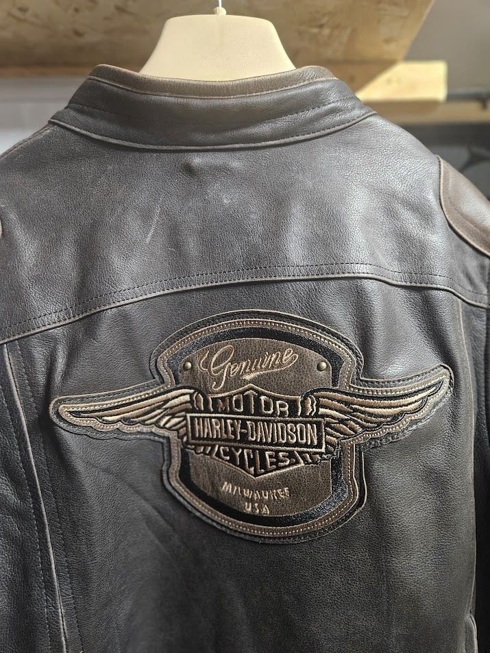 Harley-Davidson® Men's Triple Vent System Trostel Leather Jacket