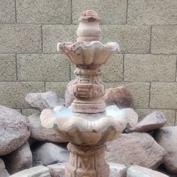 Hand Carved Water Fountain