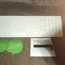 367-1 Dual-Mode Wireless Bluetooth Keyboard