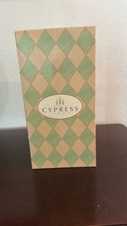 Cypress Home Set of 4 mugs with chrome stand for coffee or espresso, stackable Christmas mugs $12, NEW in original box, No holds