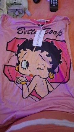 Betty Boop Graphic T-Shirt Pink