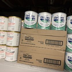 Elecare Infant Formula And Puramino Infant Formula