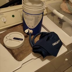 Aircast cryo cuff gravity cooler for your knee pains