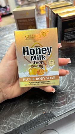 Jabón Orgánico De Miel Con Leche 