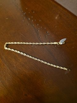 10k 7.5 Rope Bracelet
