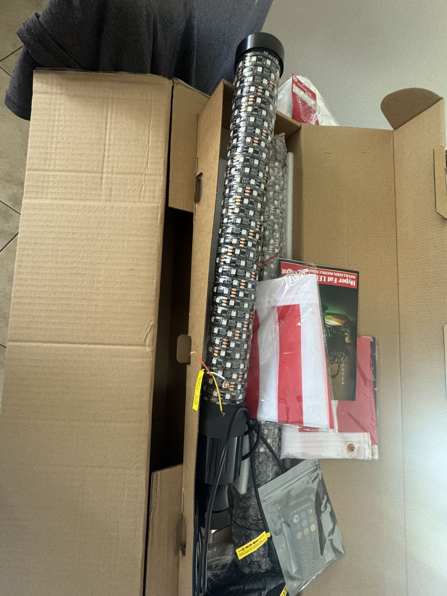 Led Whips Fatty Whips 2ft Pair Rzr Can Am