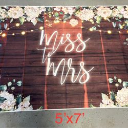 Wedding Banner Mr And Mrs 