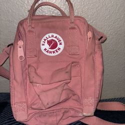 Pink Mini Fjallraven Kanken Satchel
