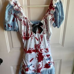 Alice In Wonderland Dress Bloody Costume Leg Avenue Costume 
