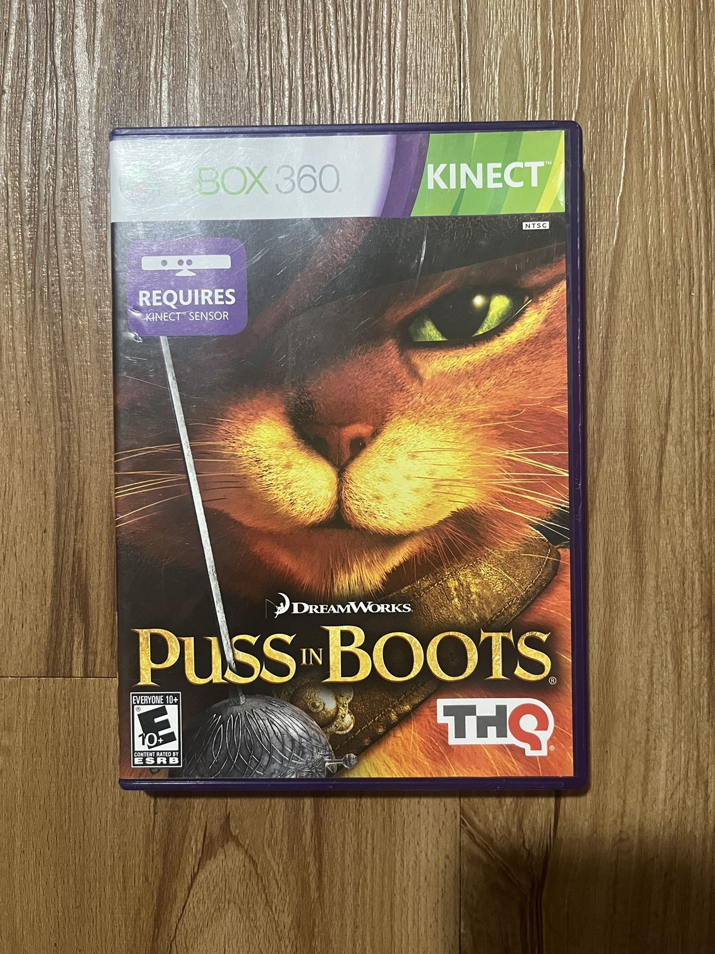 Kinect Puss in Boots xbox 360 game