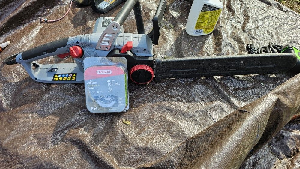Oregon electric chainsaw