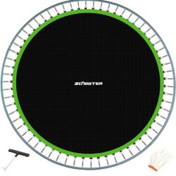 Replacement Jumping Mat, Fits 14 ft Round Trampoline Frame with 72 V-Hooks, Using 5.5" Springs 150" 