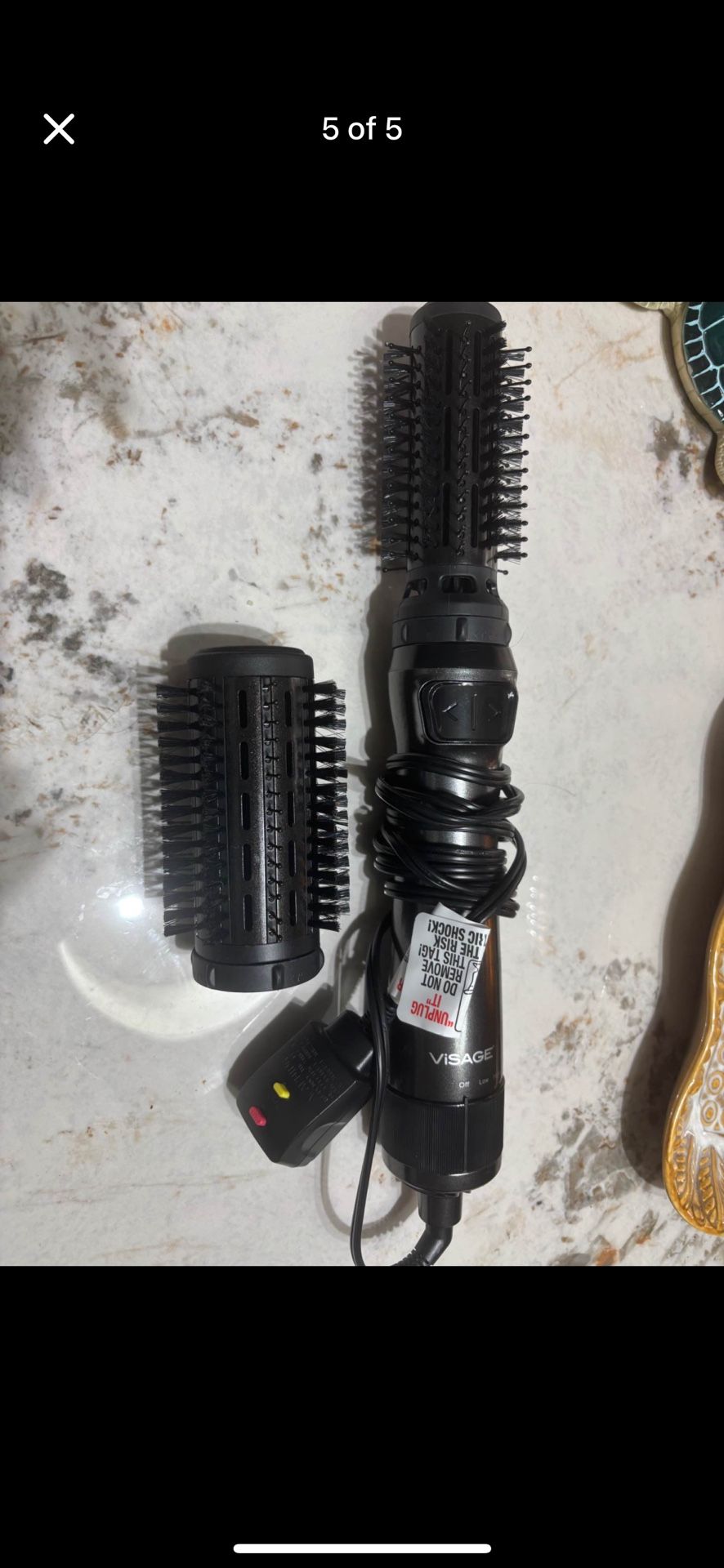 Hot Air Brush For Hair 