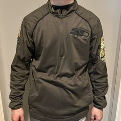 Nike Salute To Service Seahawks Half-Zip