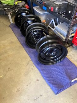 15x8 and 15x7 chevy Rallys 5x4.75 or 15x7 all 4
