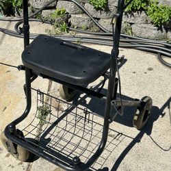 4 Wheel Traveler Rollator Walker 