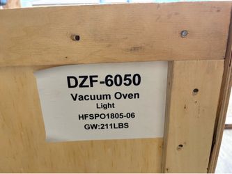 DZF-6050 vacuum oven with motor