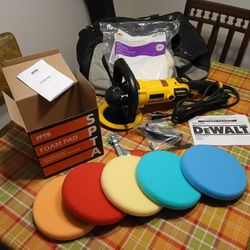 Dewalt Polisher/buffer With Pads