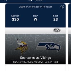 Seahawks vs Vikings!