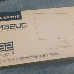 Gigabyte M32UC Curved Screen Gaming Monitor 