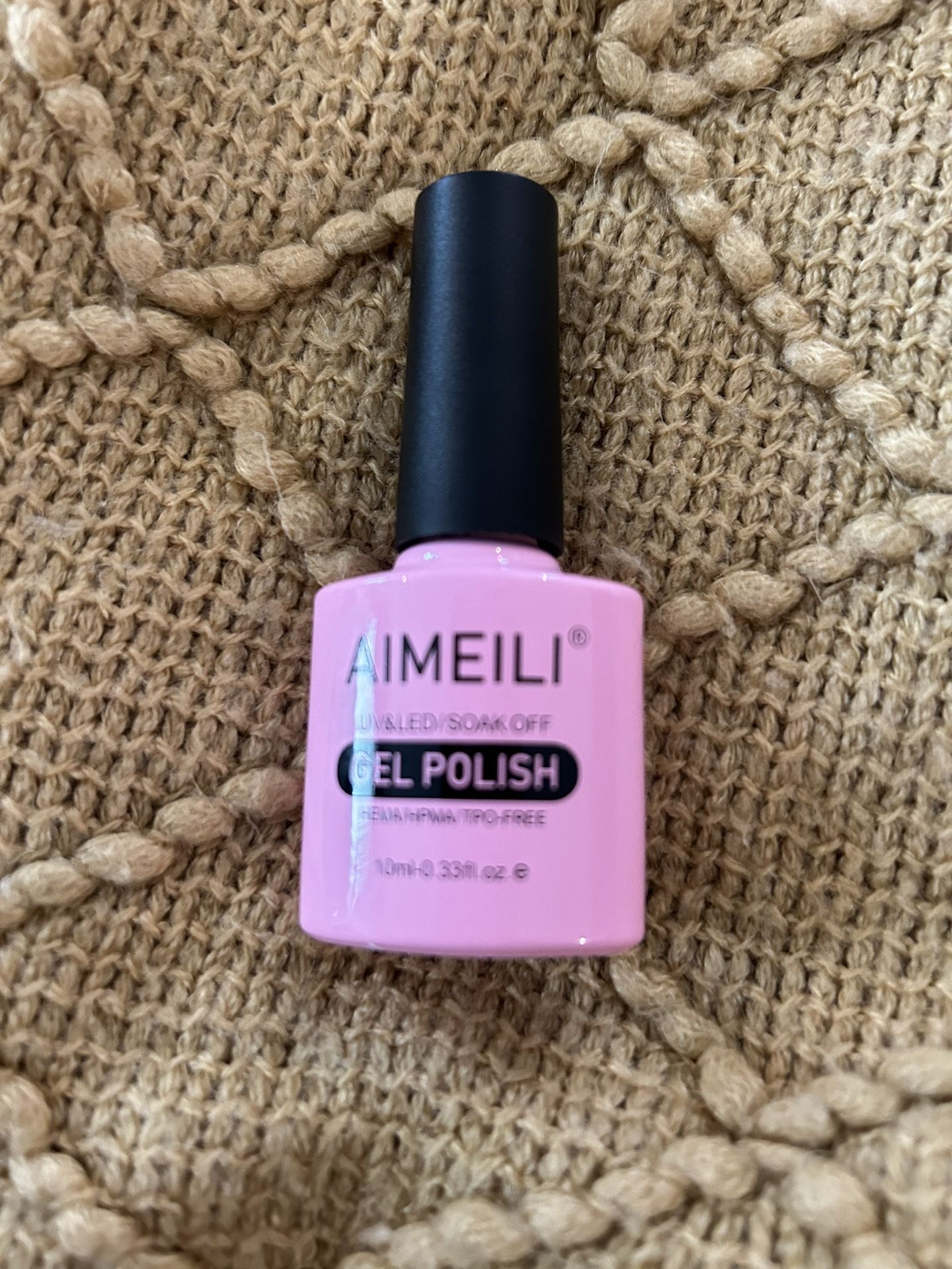 AIMEILI Soak Off U V LED Gel Nail Polish - Rose Nude (022) 10ml Clear,Pink new no box 
