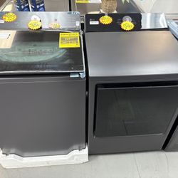 LARGE🚨Top Load Washer and Gas Dryer Set🔥